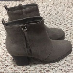 Gray Booties
